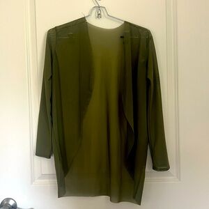 Green 2 piece with jacket dance costume